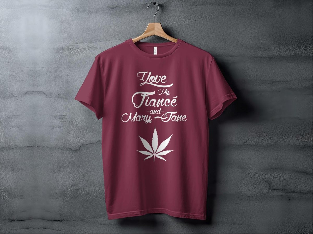 I Love My Fiancé & Mary Jane - NuKrypton T-shirts MD - 73877741