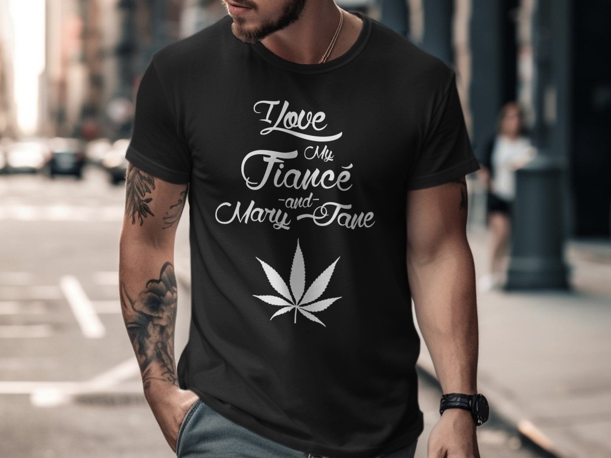 I Love My Fiancé & Mary Jane - NuKrypton T-shirts MD - 73877722