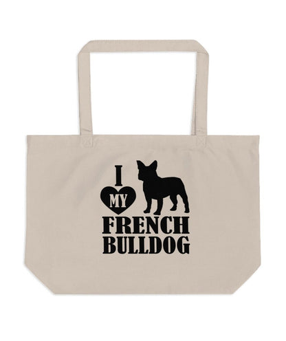 I Love My French Bulldog Tote Bags - NuKrypton Tote Bags 165467