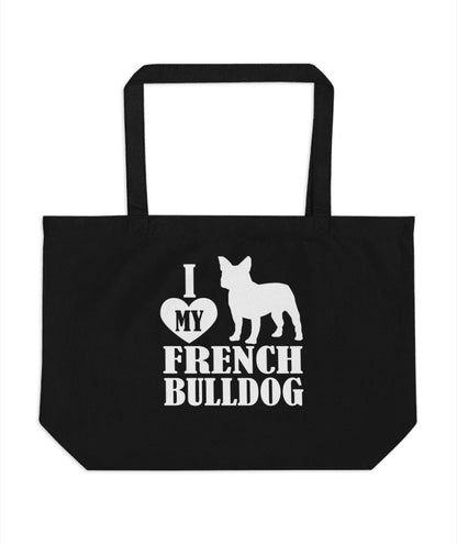 I Love My French Bulldog Tote Bags - NuKrypton Tote Bags 165467