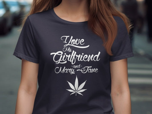 I Love My Girlfriend & Mary Jane - NuKrypton T-shirts MD - 73878356