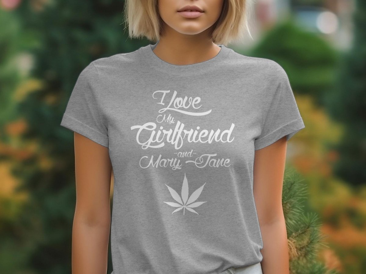 I Love My Girlfriend & Mary Jane - NuKrypton T-shirts MD - 73878338