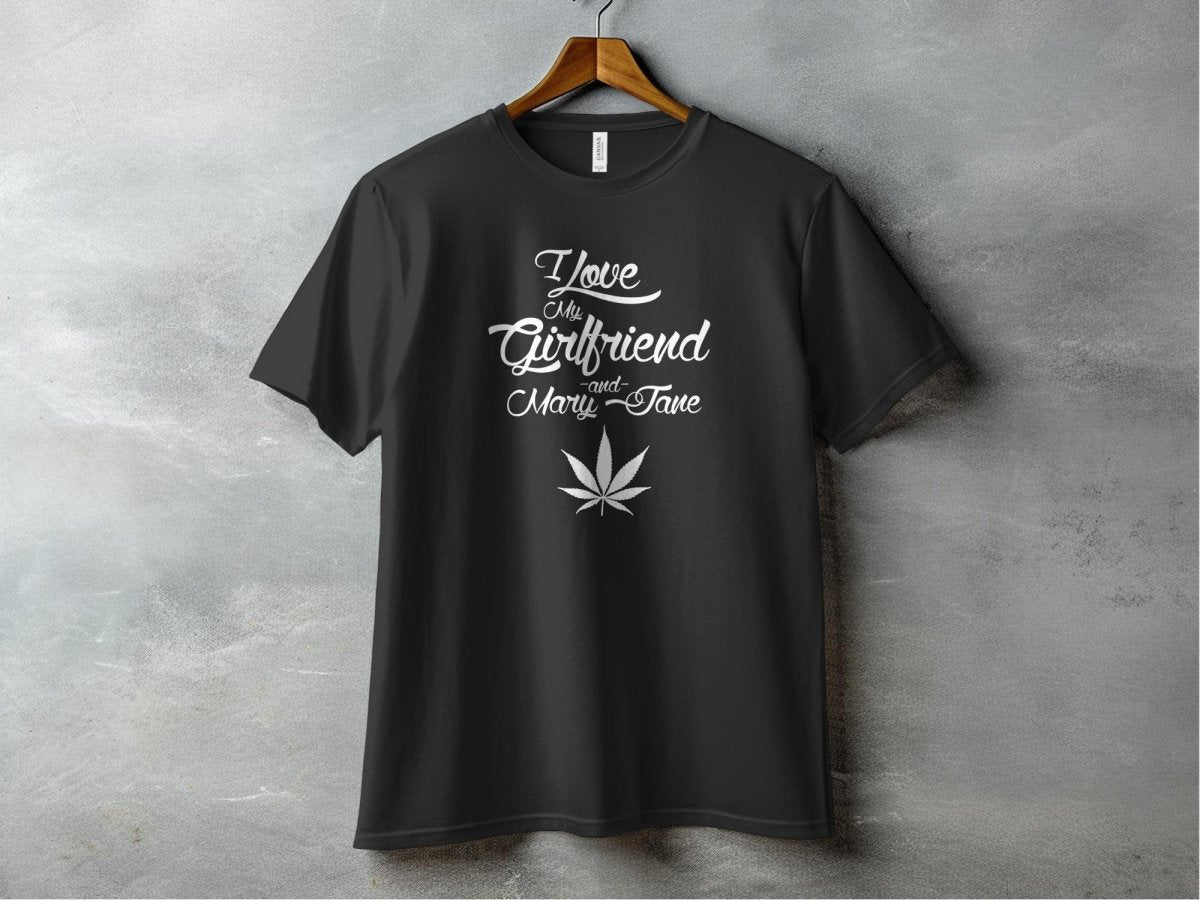 I Love My Girlfriend & Mary Jane - NuKrypton T-shirts MD - 73878350