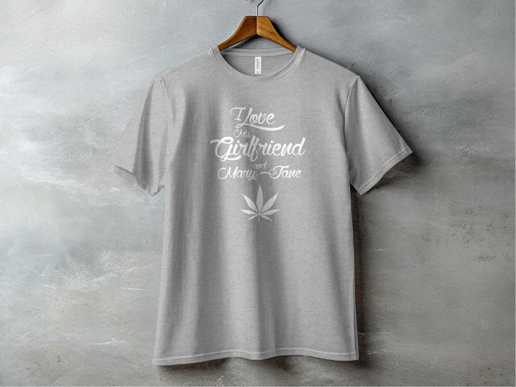 I Love My Girlfriend & Mary Jane - NuKrypton T-shirts MD - 73878338