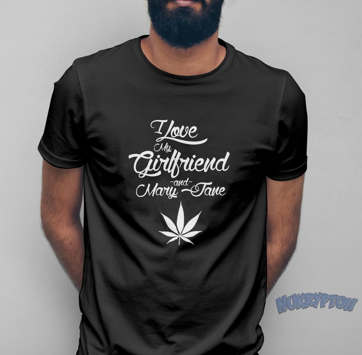 I Love My Girlfriend & Mary Jane T-Shirt - NuKrypton T-Shirts