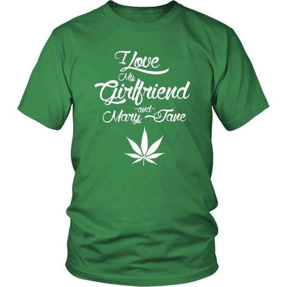 I Love My Girlfriend & Mary Jane T-Shirt - NuKrypton T-Shirts