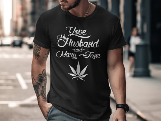 I Love My Husband & Mary Jane - NuKrypton T-shirts MD - 73877546