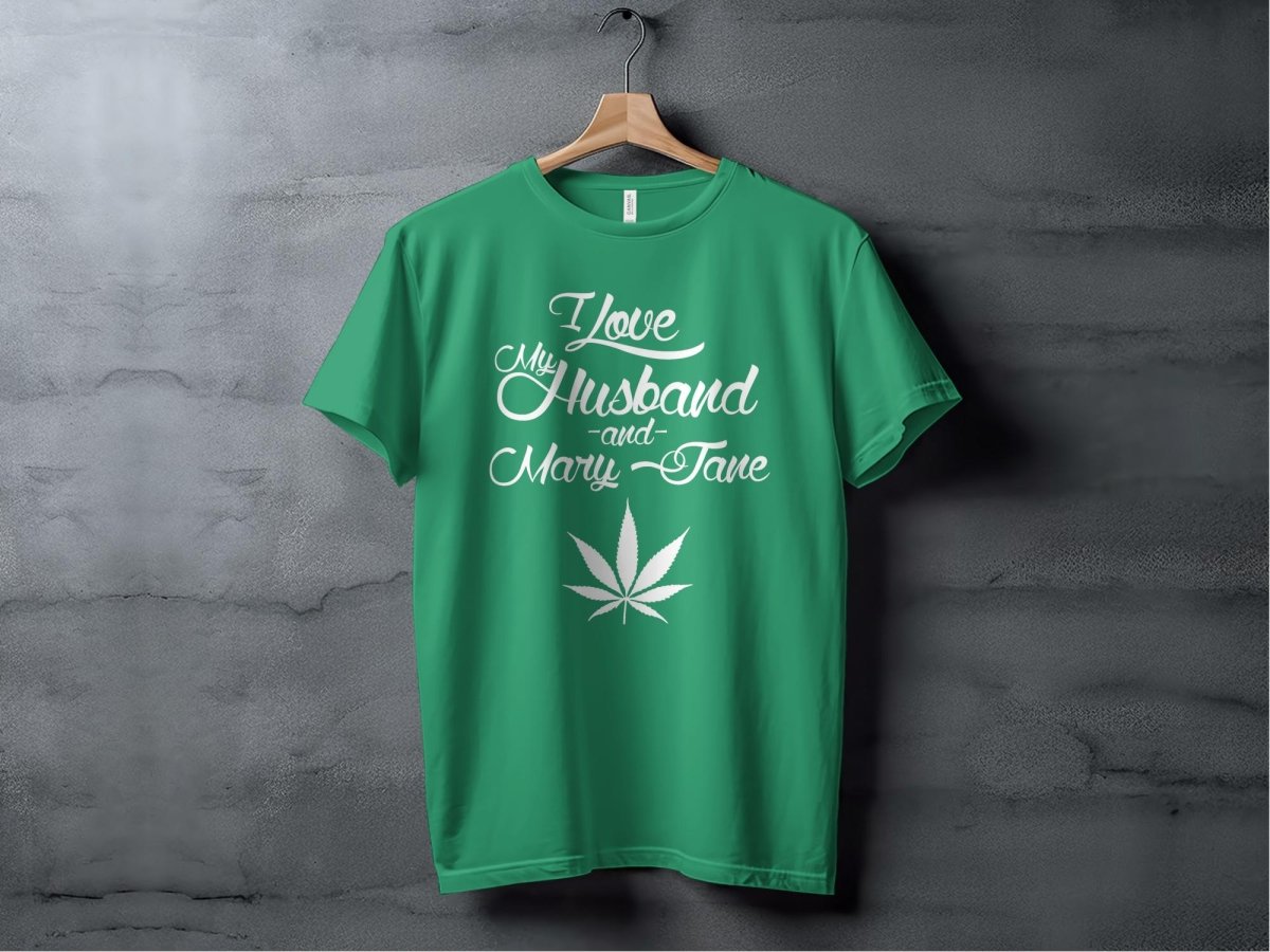 I Love My Husband & Mary Jane - NuKrypton T-shirts MD - 73877560