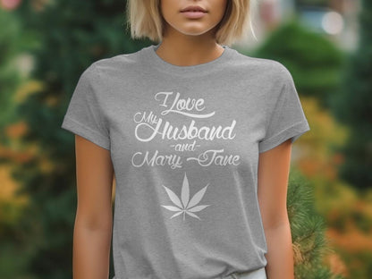 I Love My Husband & Mary Jane - NuKrypton T-shirts MD - 73878236