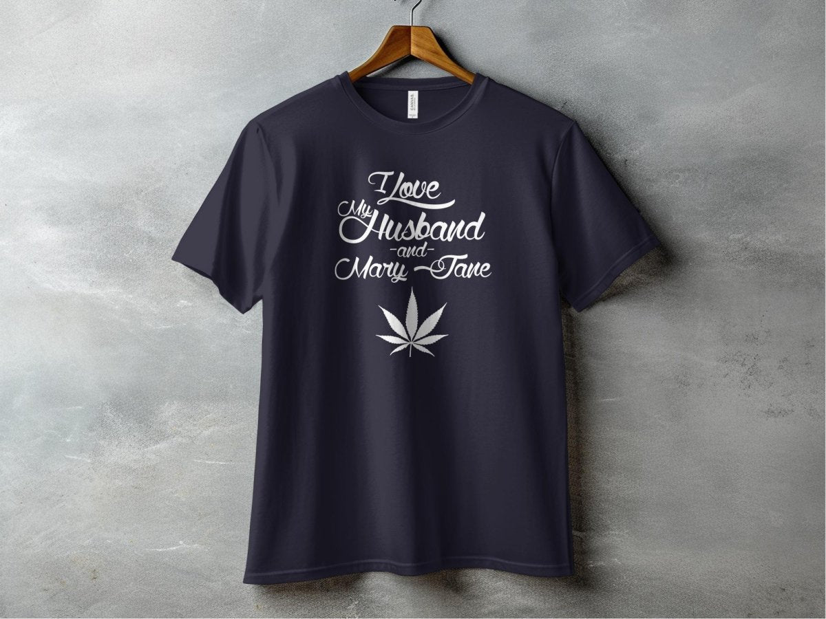 I Love My Husband & Mary Jane - NuKrypton T-shirts MD - 73878248