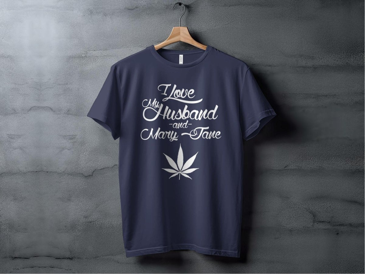 I Love My Husband & Mary Jane - NuKrypton T-shirts MD - 73877546