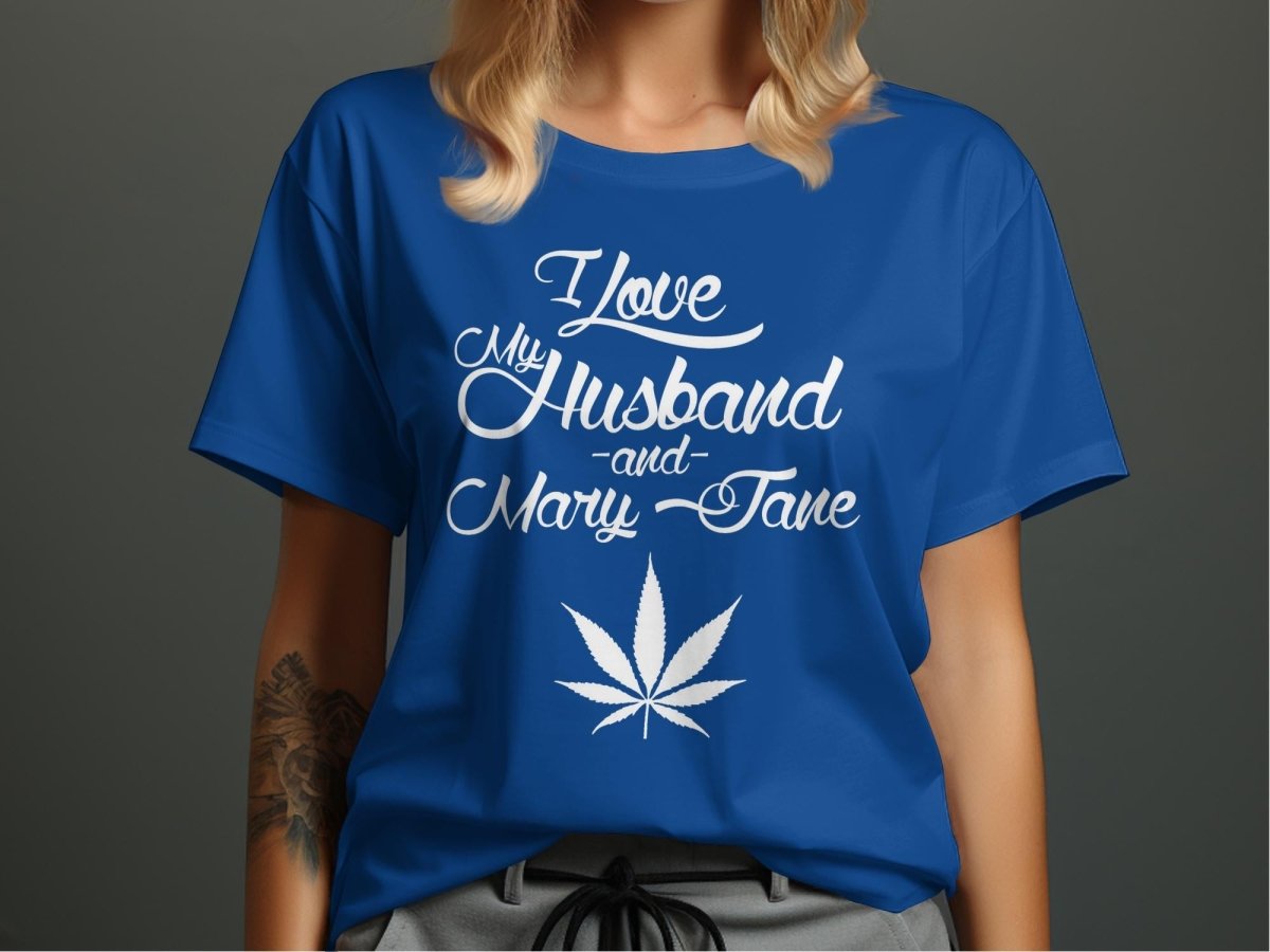 I Love My Husband & Mary Jane - NuKrypton T-shirts MD - 73877546