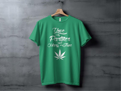 I Love My Partner & Mary Jane - NuKrypton T-shirts MD - 73877604