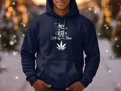 I Love My Wife & Mary Jane Hoodies - NuKrypton Hoodies MD - 73881795