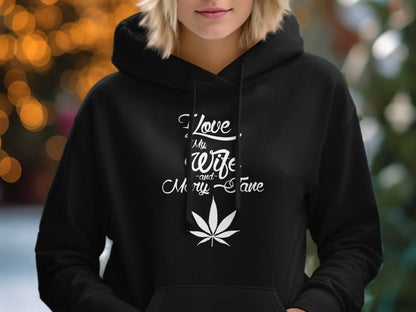 I Love My Wife & Mary Jane Hoodies - NuKrypton Hoodies MD - 73881777