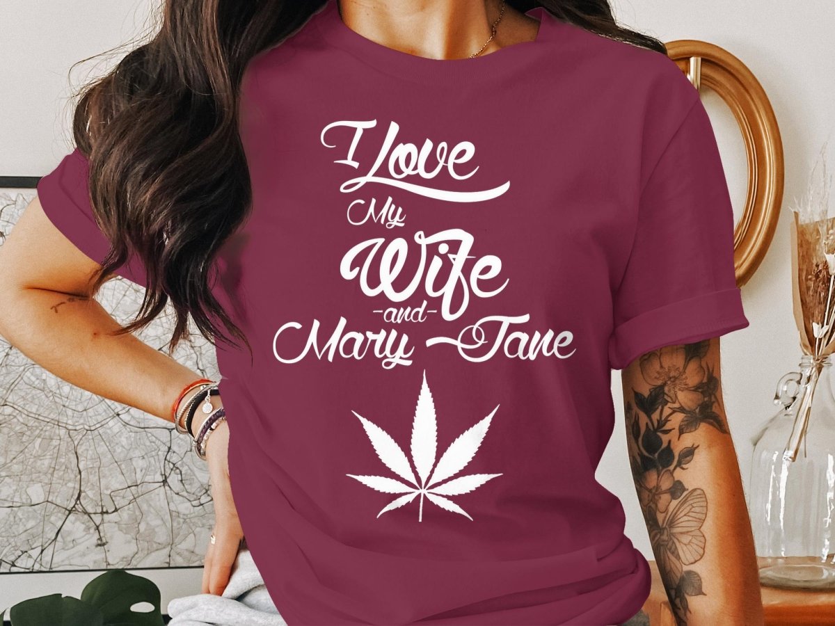 I Love My Wife & Mary Jane - NuKrypton T-shirts MD - 73877658