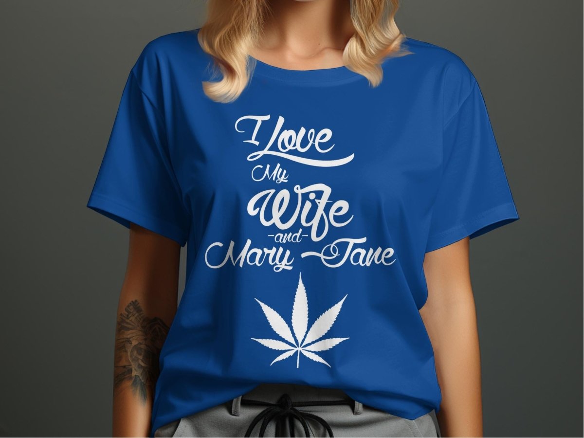 I Love My Wife & Mary Jane - NuKrypton T-shirts MD - 73877634