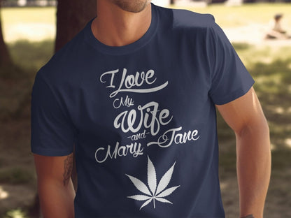 I Love My Wife & Mary Jane - NuKrypton T-shirts MD - 73877658