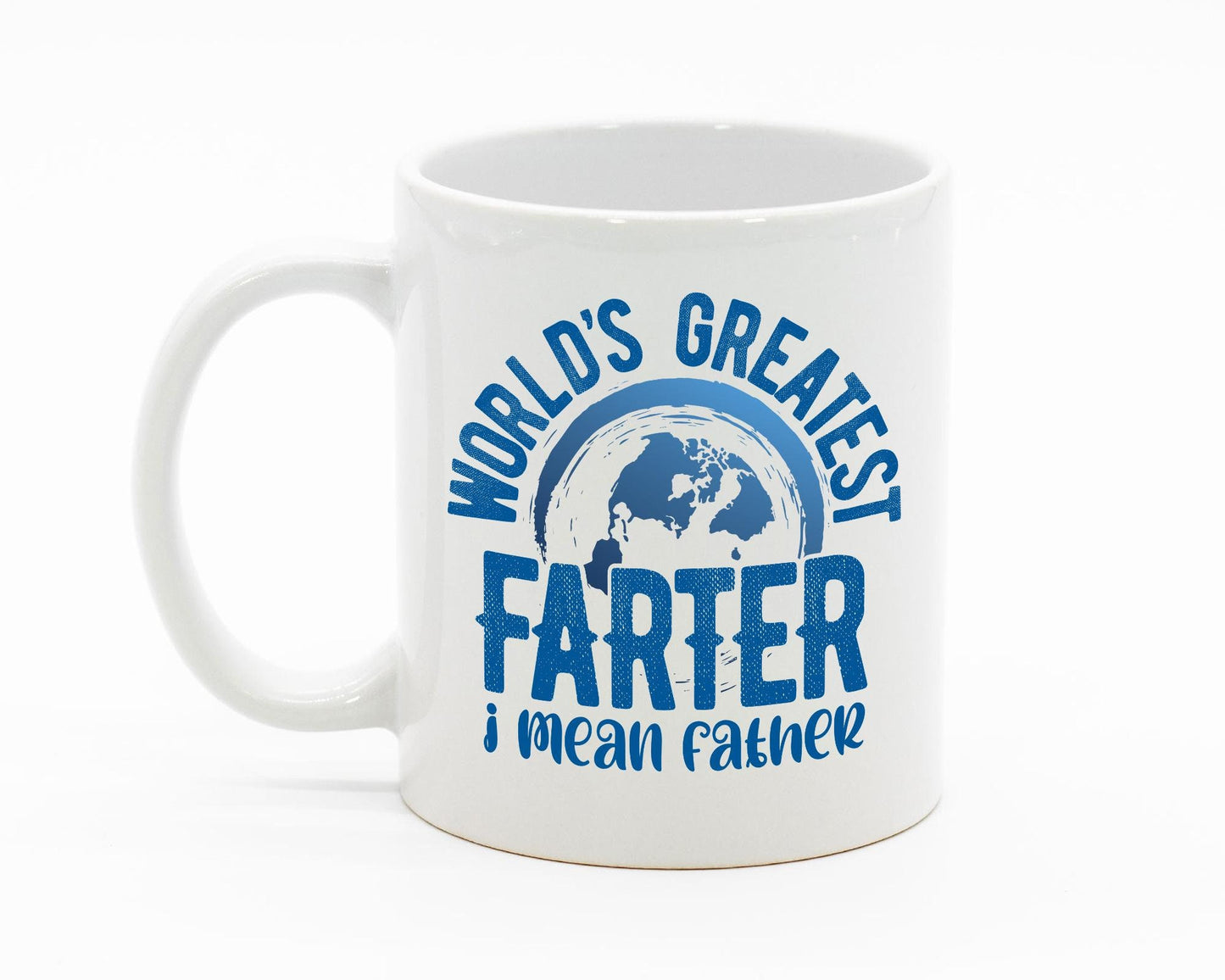 World's Greatest Farter Coffee Mug - NuKrypton Coffee Mugs 11oz White