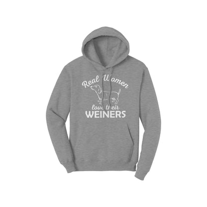 Women & Their Weiners - Dog Mom Hoodie - NuKrypton Hoodies