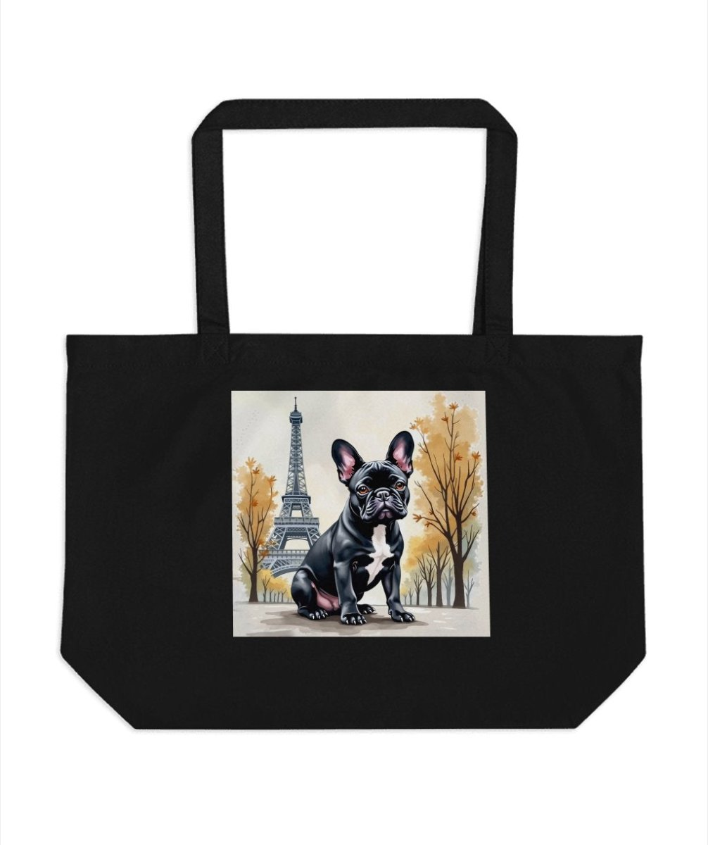 Le French Bulldog Paris Adventure Tote Bags - NuKrypton Tote Bags 165467