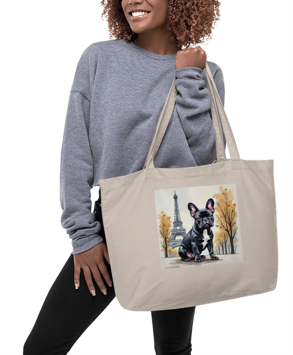 Le French Bulldog Paris Adventure Tote Bags - NuKrypton Tote Bags 467681