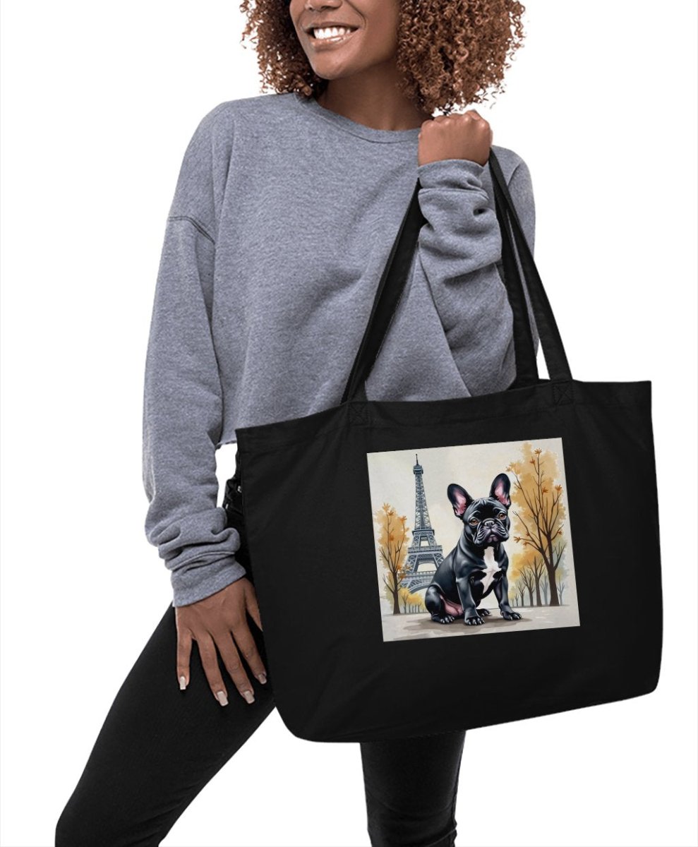 Le French Bulldog Paris Adventure Tote Bags - NuKrypton Tote Bags 165467