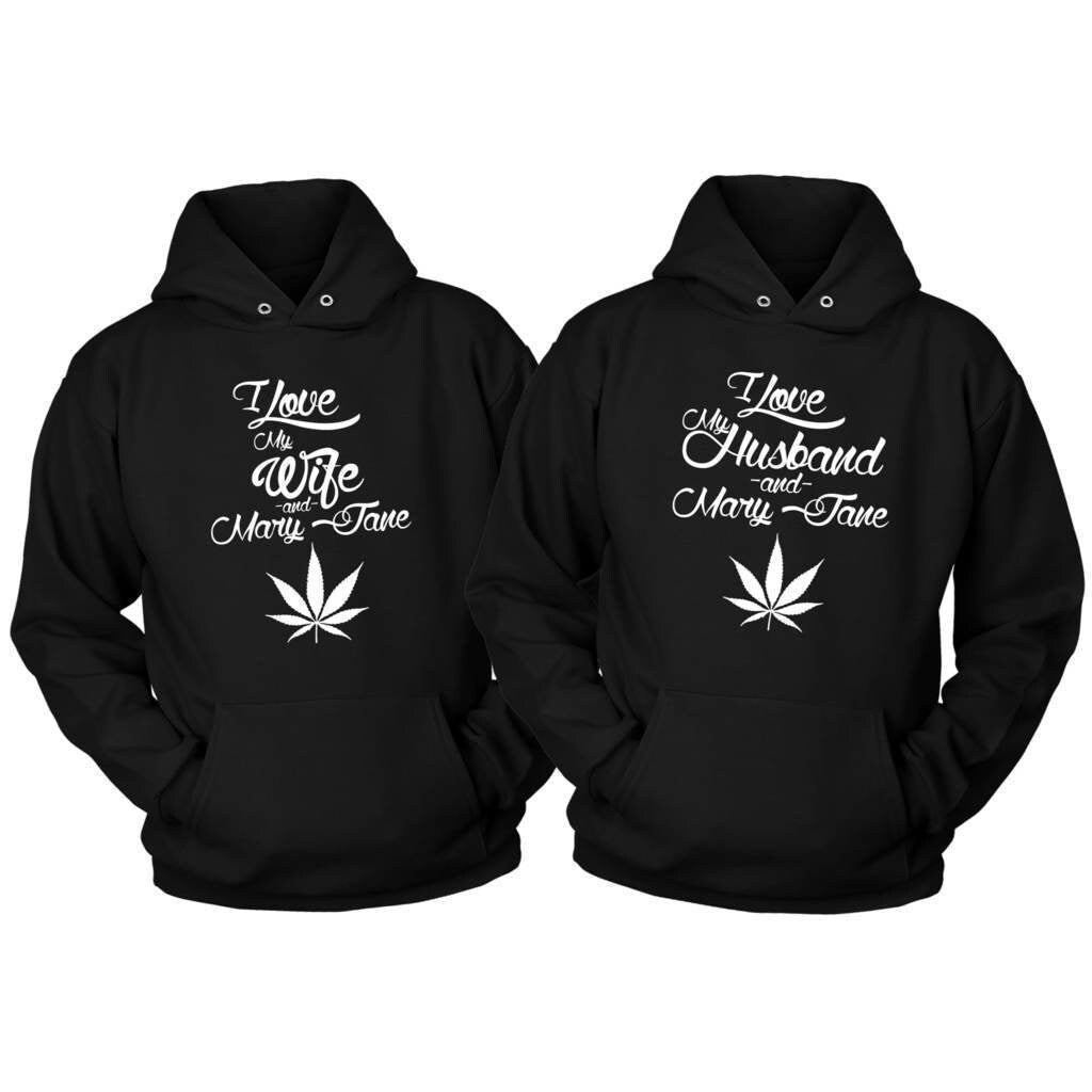 Married & Mary Jane Hoodies - Couples Gift Set - NuKrypton Hoodies