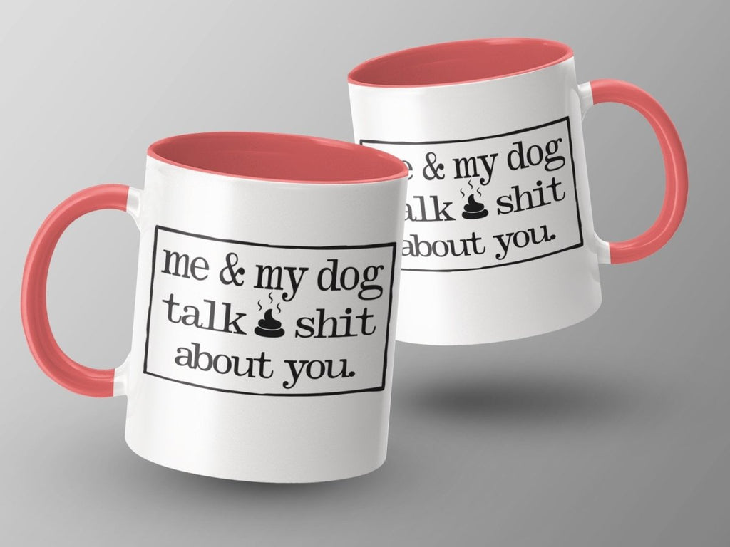 Me and My Dog Gossip Central Bark Mugs - NuKrypton Coffee Mugs MD - 71360723