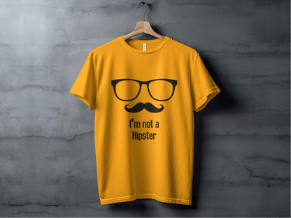 Mustache Masterpiece I'm Not a Hipster T-Shirt - NuKrypton T-Shirts MD - 69945271