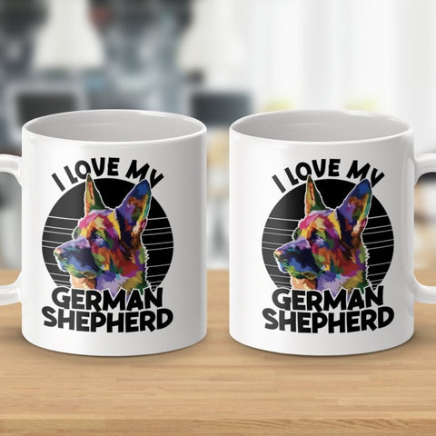 My Pooch is Pawsome Best Shepherd Mugs