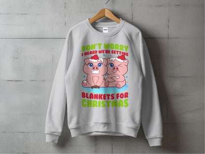 No Pork Left Chilly Christmas Sweatshirt - NuKrypton Sweatshirt MD - 71970118