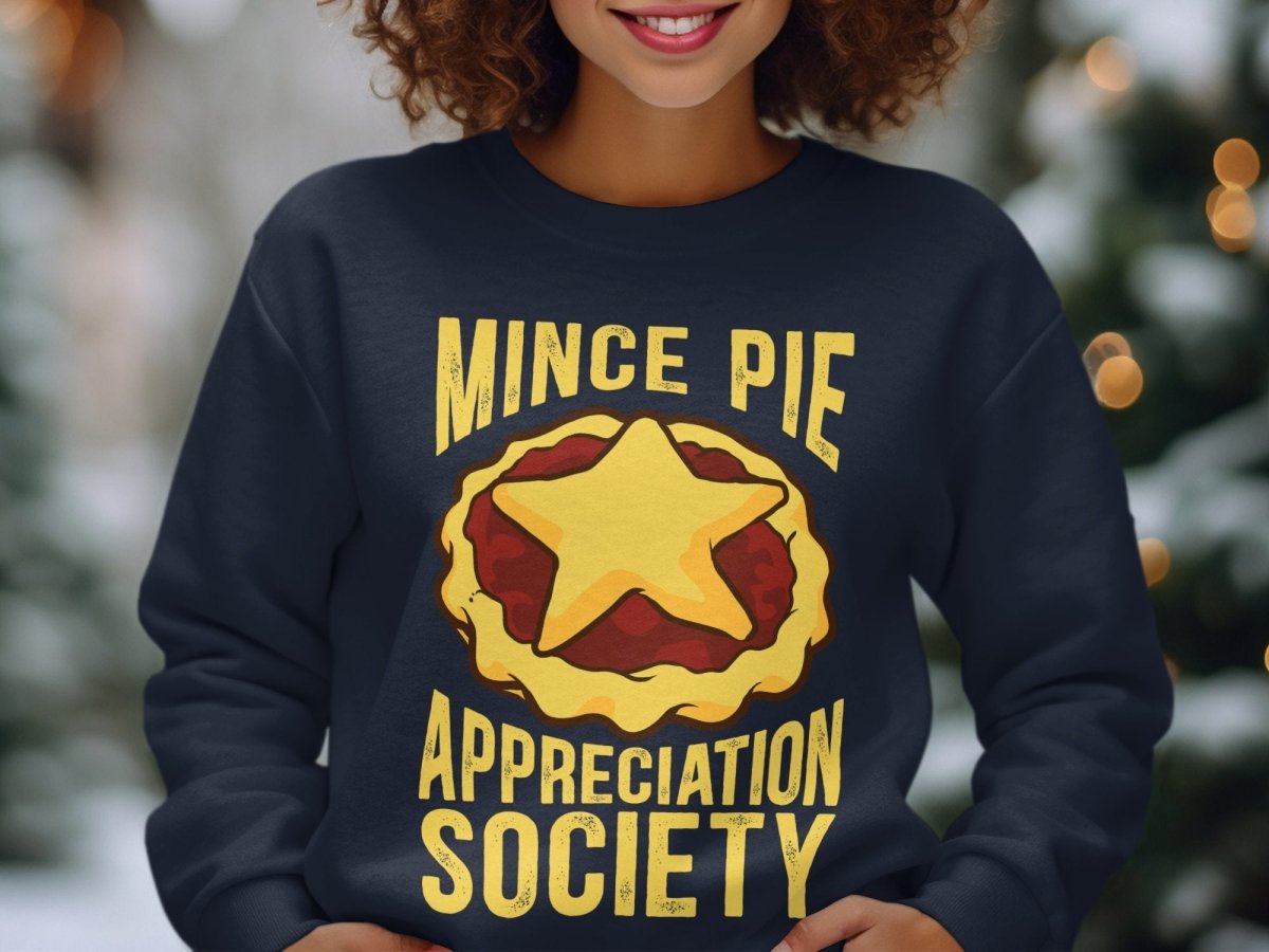 Official Mince Pie Appreciation Jumper - NuKrypton Sweatshirt MD - 71970199