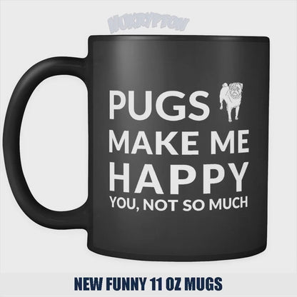 Funny Pug Mug - Cute Pug Gift for Women - Pug Mom Mug or Pug Dad Gift - Gift for Pug Lover - Dog Lover Gift for Men or Pug Dog Owner