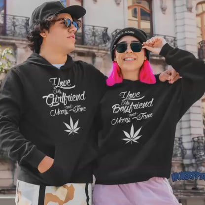 Dating & Mary Jane Hoodies - Couples Gift Set