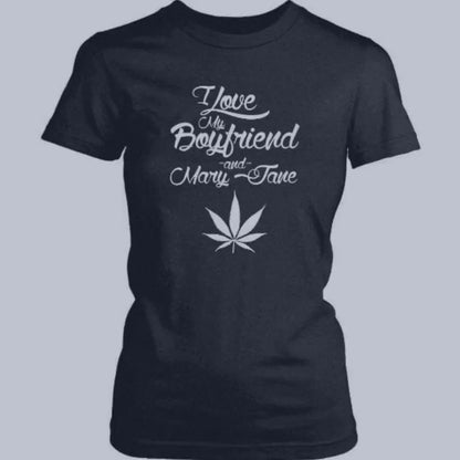 I Love My Boyfriend & Mary Jane T-Shirt