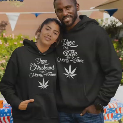 Married & Mary Jane Hoodies - Couples Gift Set