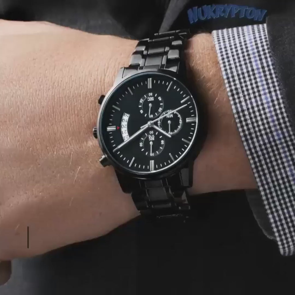 Personalized Groomsmen Watch - Wedding Gift for Him