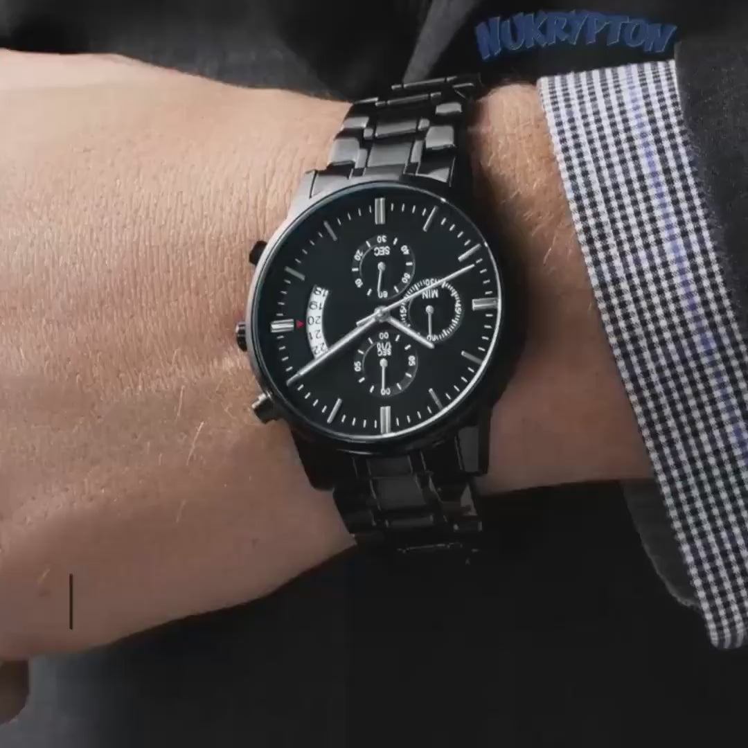 Personalized Groomsmen Watch - Wedding Gift for Him
