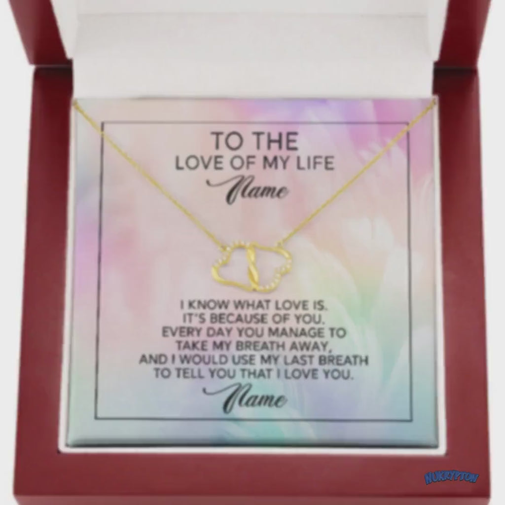 Love Of My Life Diamond 10K Gold Pendant