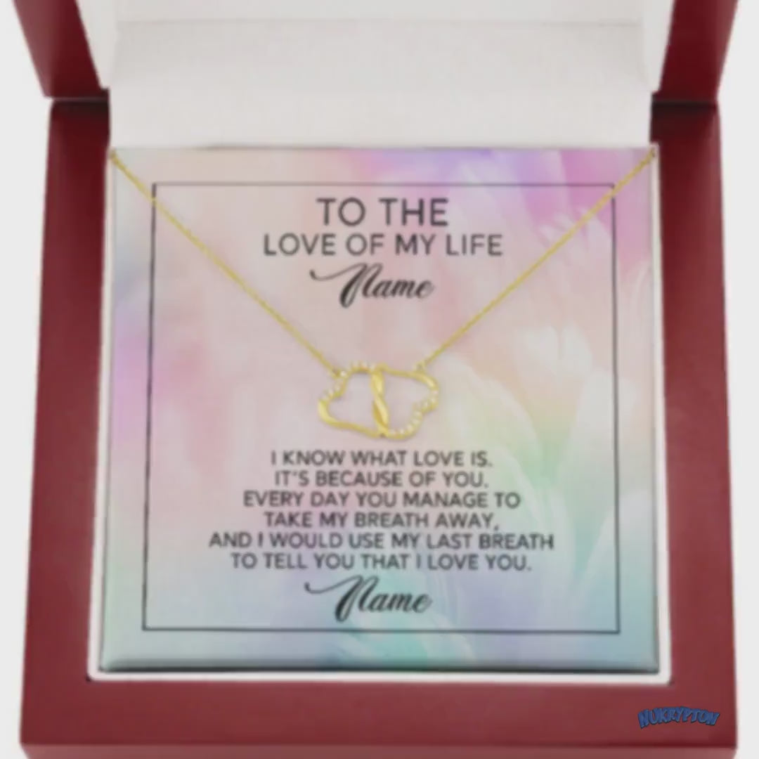 Love Of My Life Diamond 10K Gold Pendant