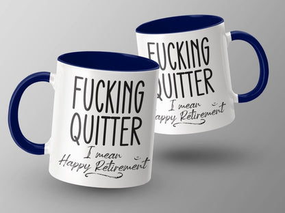 Professional Quitter Happy Retirement Mugs - NuKrypton Coffee Mugs MD - 71360952