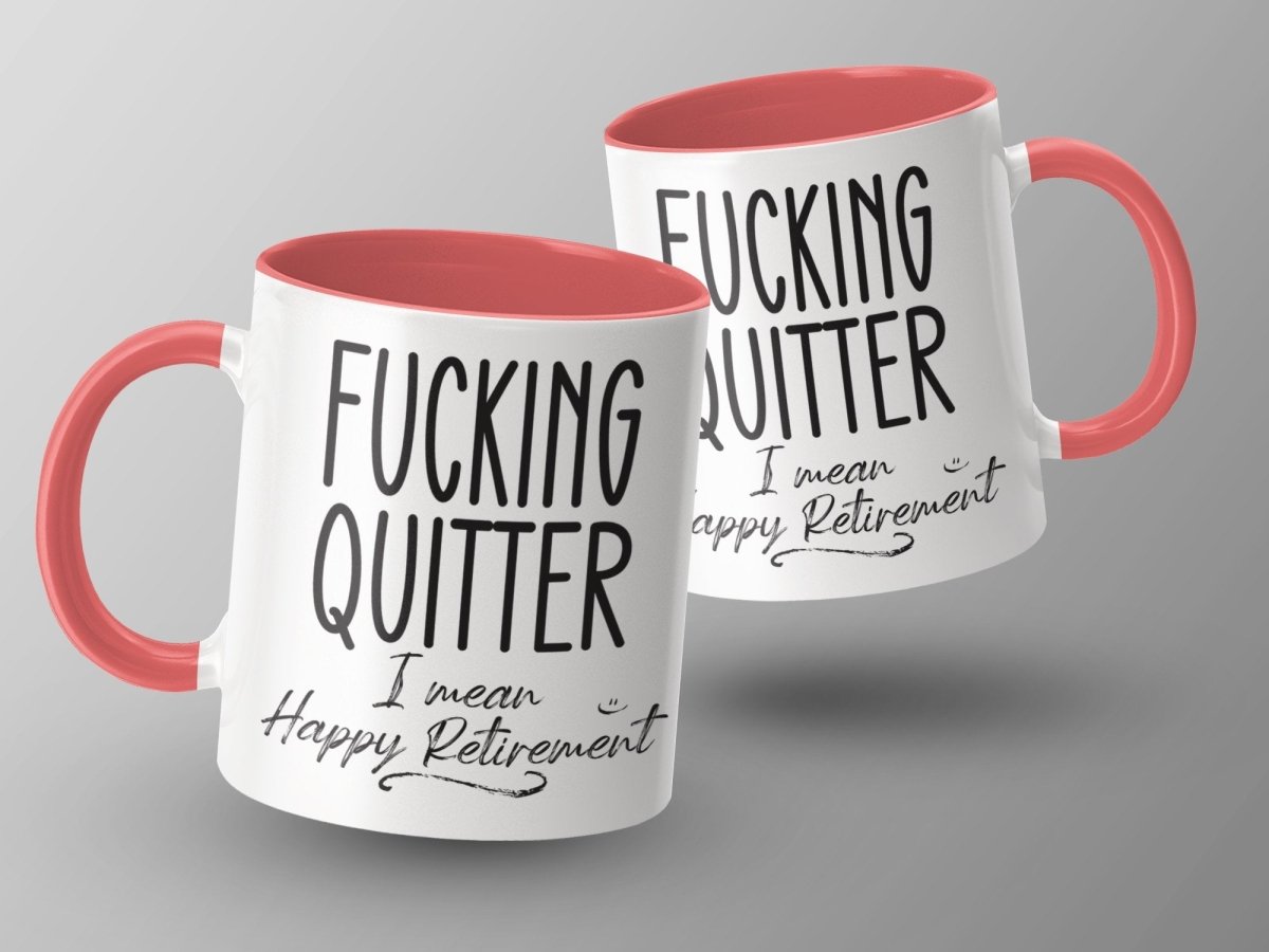 Professional Quitter Happy Retirement Mugs - NuKrypton Coffee Mugs MD - 71360951