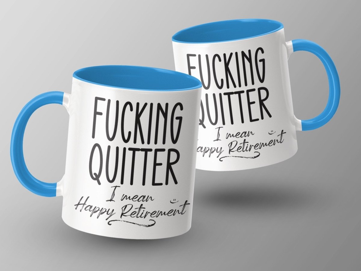 Professional Quitter Happy Retirement Mugs - NuKrypton Coffee Mugs MD - 71360954