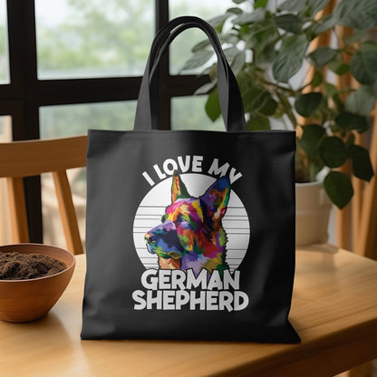 Proud German Shepherd Lover Tote Bags - NuKrypton Tote Bags MD - 73054367