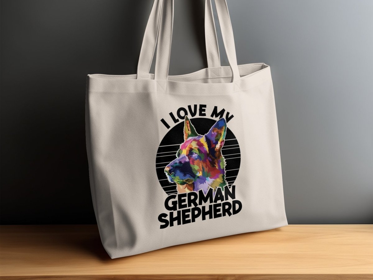 Proud German Shepherd Lover Tote Bags - NuKrypton Tote Bags MD - 73054366