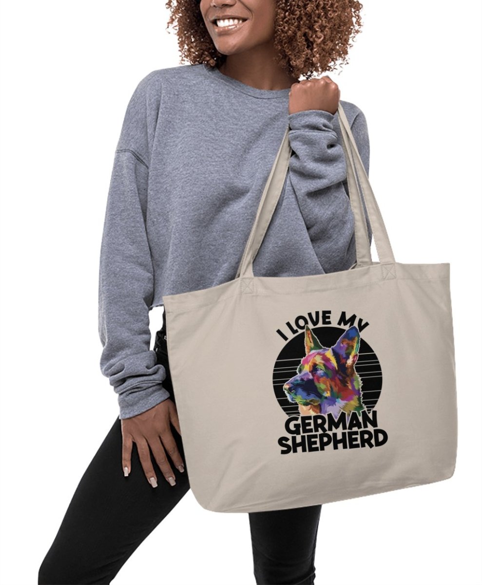 Proud German Shepherd Lover Tote Bags - NuKrypton Tote Bags 467681