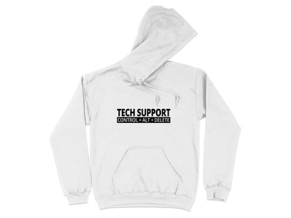 Reboot Your Attitude - Tech Support Hoodie - NuKrypton Hoodies MD - 72190960