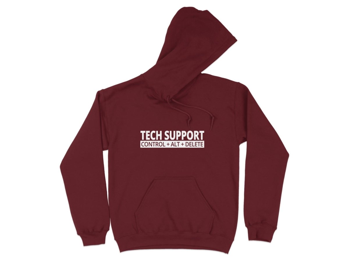 Reboot Your Attitude - Tech Support Hoodie - NuKrypton Hoodies MD - 72190944