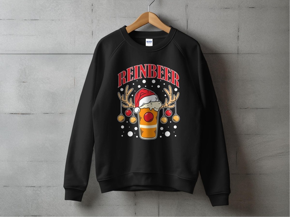 Reinbeer Festive Cheers - Holiday Ruckus Sweatshirt - NuKrypton Sweatshirt MD - 71969704